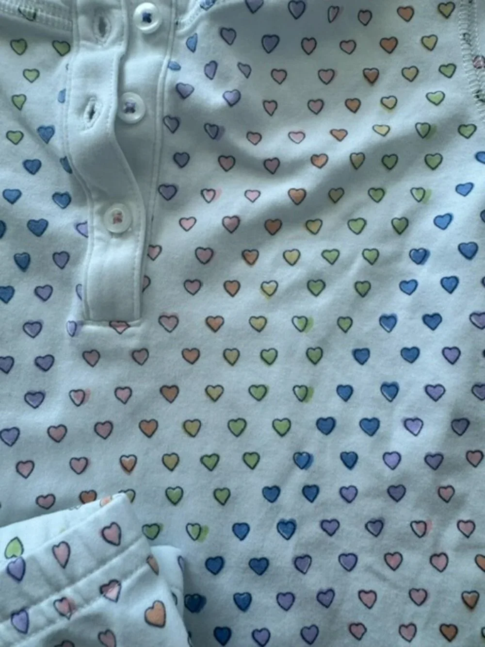 Roller Rabbit Kids Disco Hearts Pajamas sz. 10
